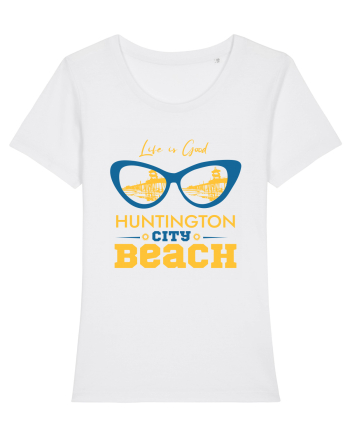Huntington City Beach USA White