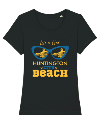 Huntington City Beach USA Black