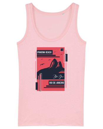 Ipanema Beach Brazil Cotton Pink
