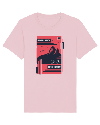 Ipanema Beach Brazil Cotton Pink