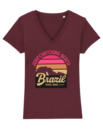 Jericoacoara Beach Brazil Burgundy
