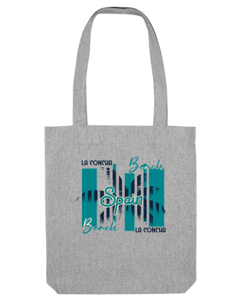 La Concha Beach Spain Heather Grey