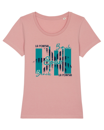 La Concha Beach Spain Canyon Pink