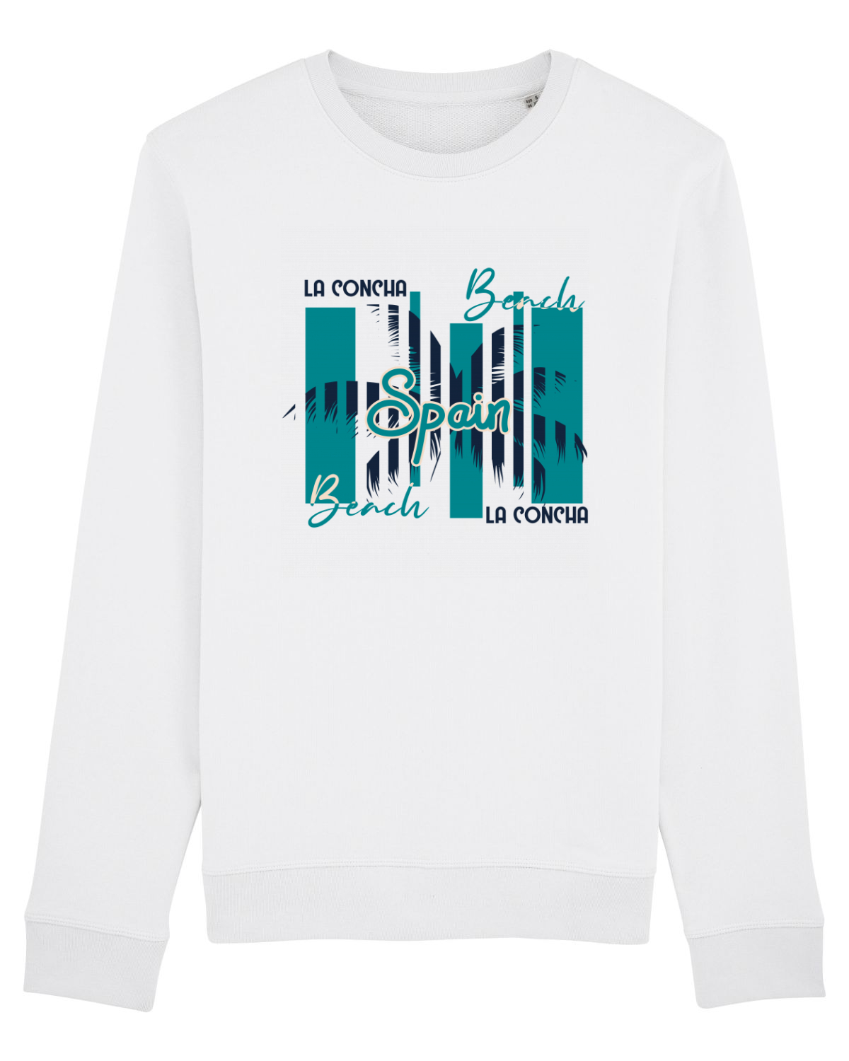 Bluză mânecă lungă Unisex Rise White