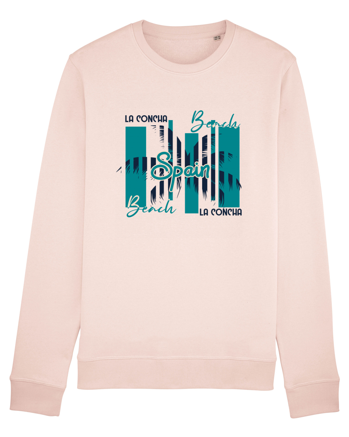 Bluză mânecă lungă Unisex Rise Candy Pink