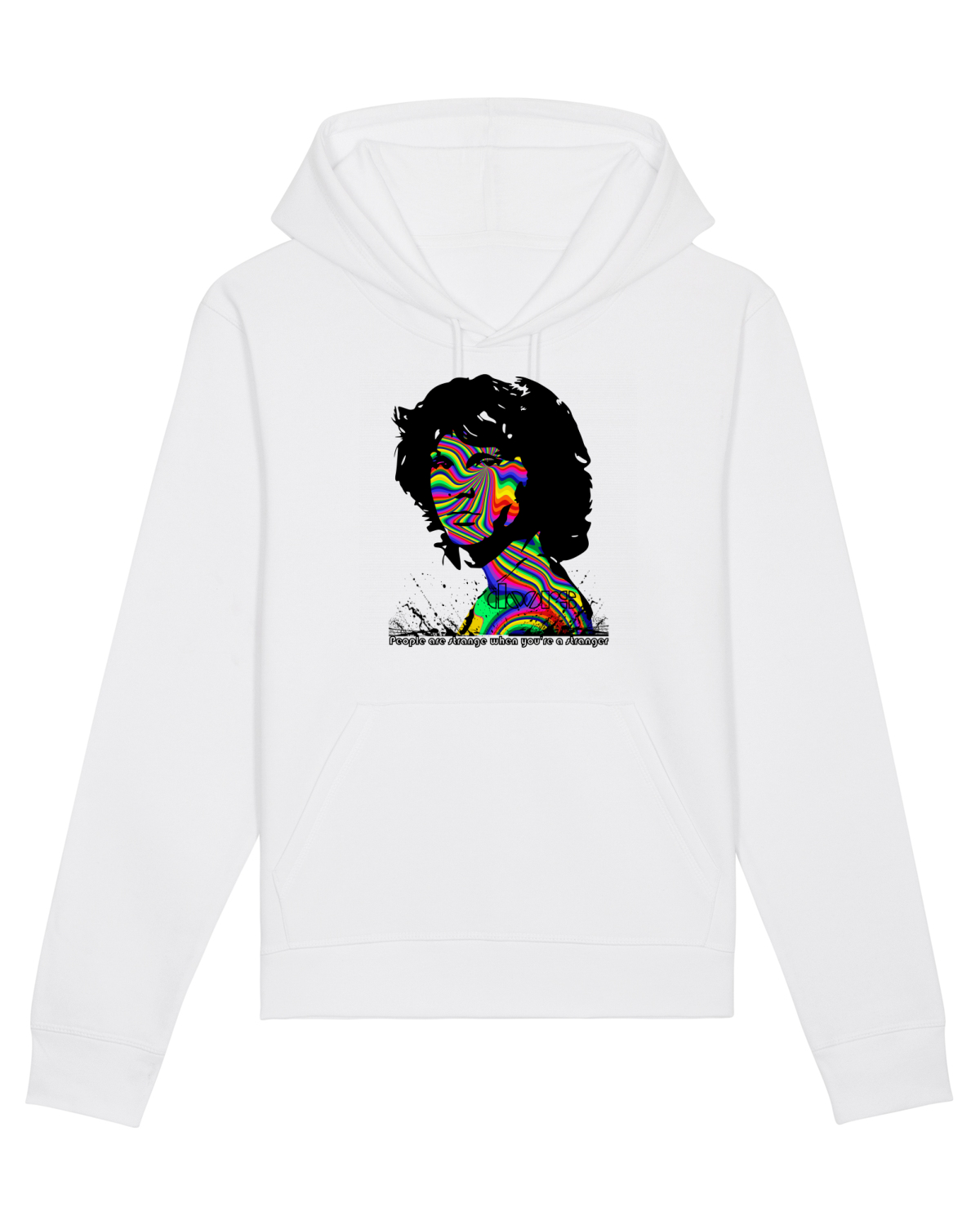 Hanorac Unisex Drummer White