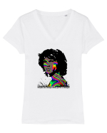 People are strange - The Doors Tricou mânecă scurtă guler V Damă Evoker