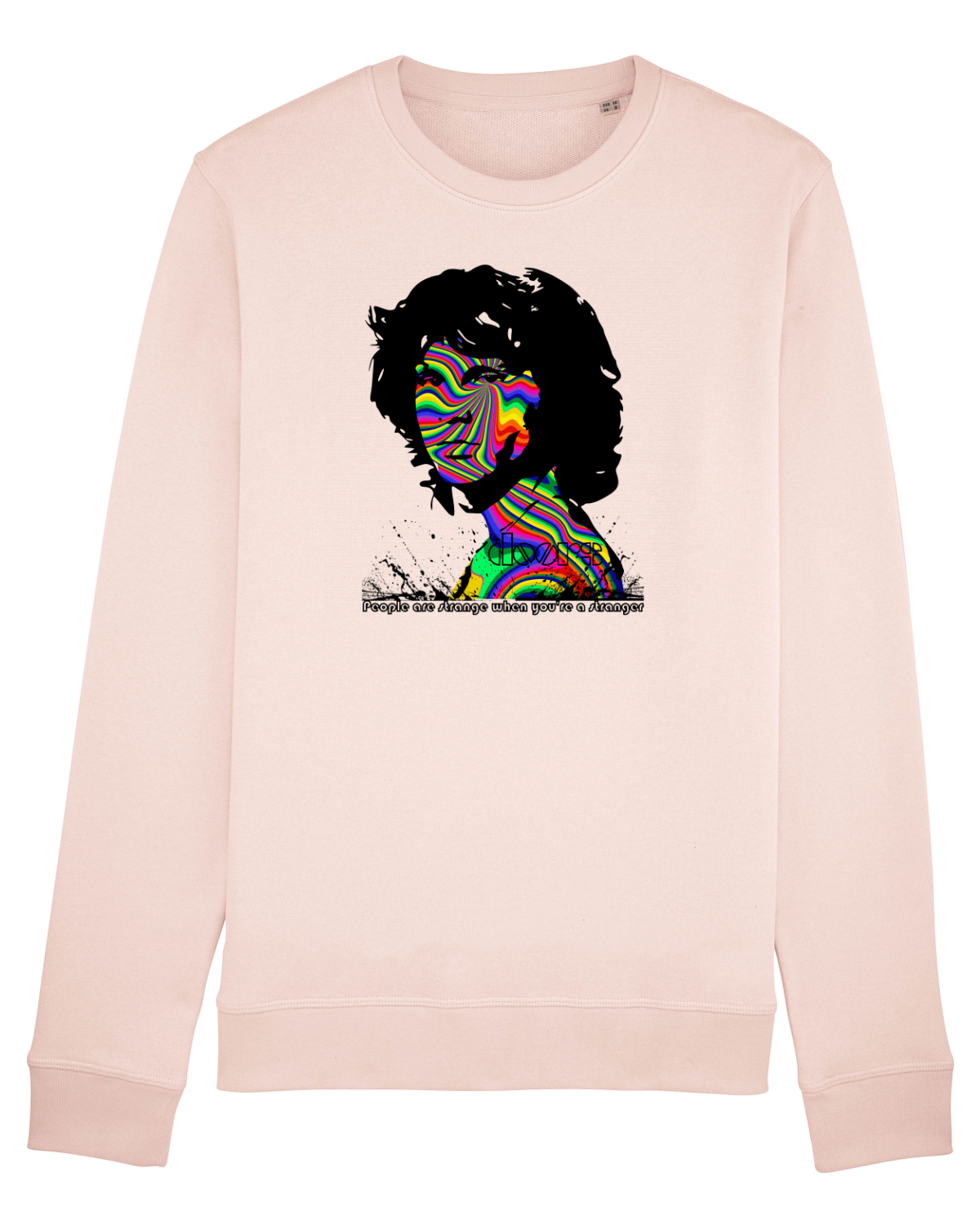 Bluză mânecă lungă Unisex Rise Candy Pink