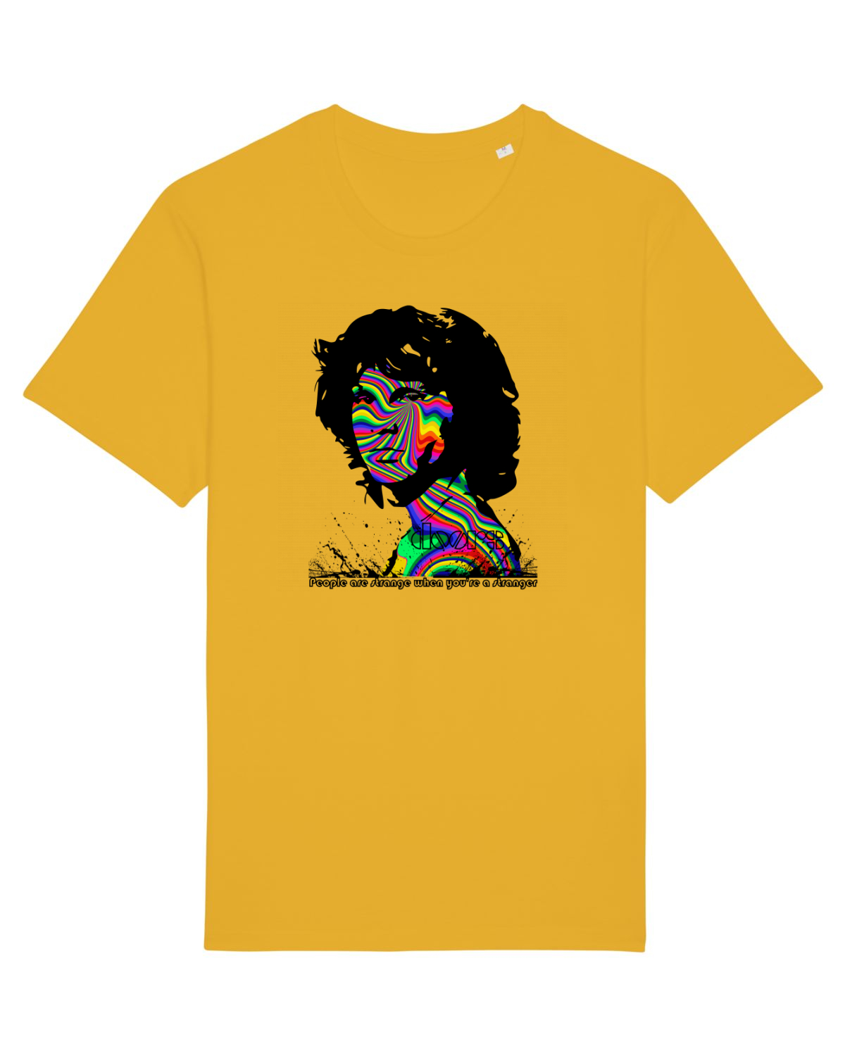 Tricou mânecă scurtă Unisex Rocker Spectra Yellow