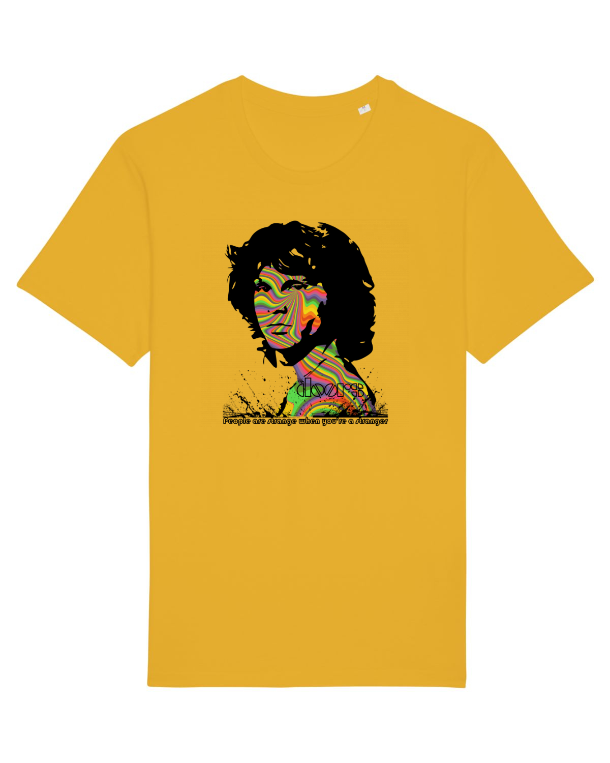 Tricou mânecă scurtă Unisex Rocker Spectra Yellow