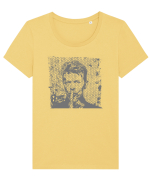 David Bowie 1 Tricou mânecă scurtă guler larg fitted Damă Expresser