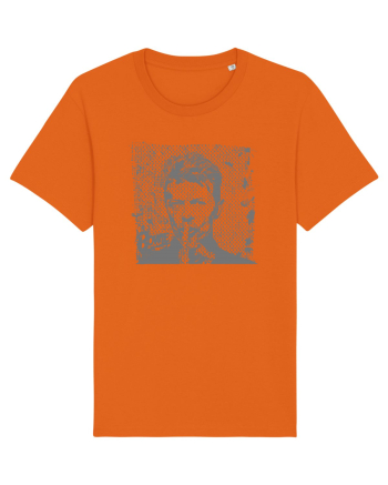 David Bowie 1 Bright Orange