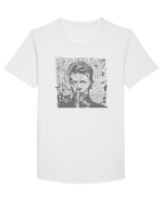 David Bowie 1 Tricou mânecă scurtă guler larg Bărbat Skater