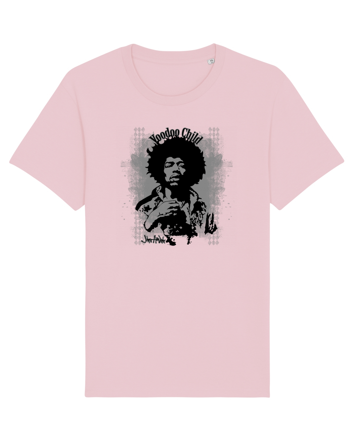 Tricou mânecă scurtă Unisex Rocker Cotton Pink