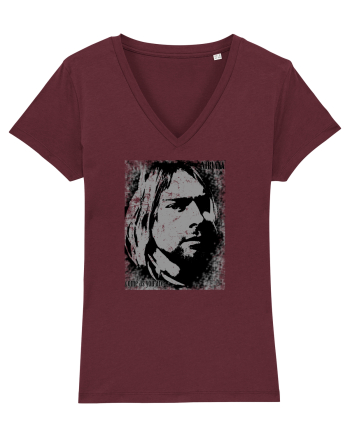 Kurt Cobain - Nirvana  - Come as you are Burgundy