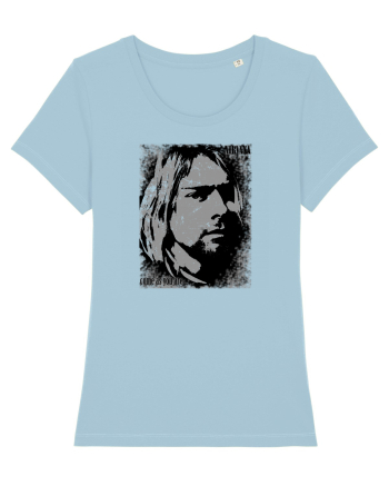 Kurt Cobain - Nirvana  - Come as you are Sky Blue