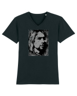 Kurt Cobain - Nirvana  - Come as you are Tricou mânecă scurtă guler V Bărbat Presenter