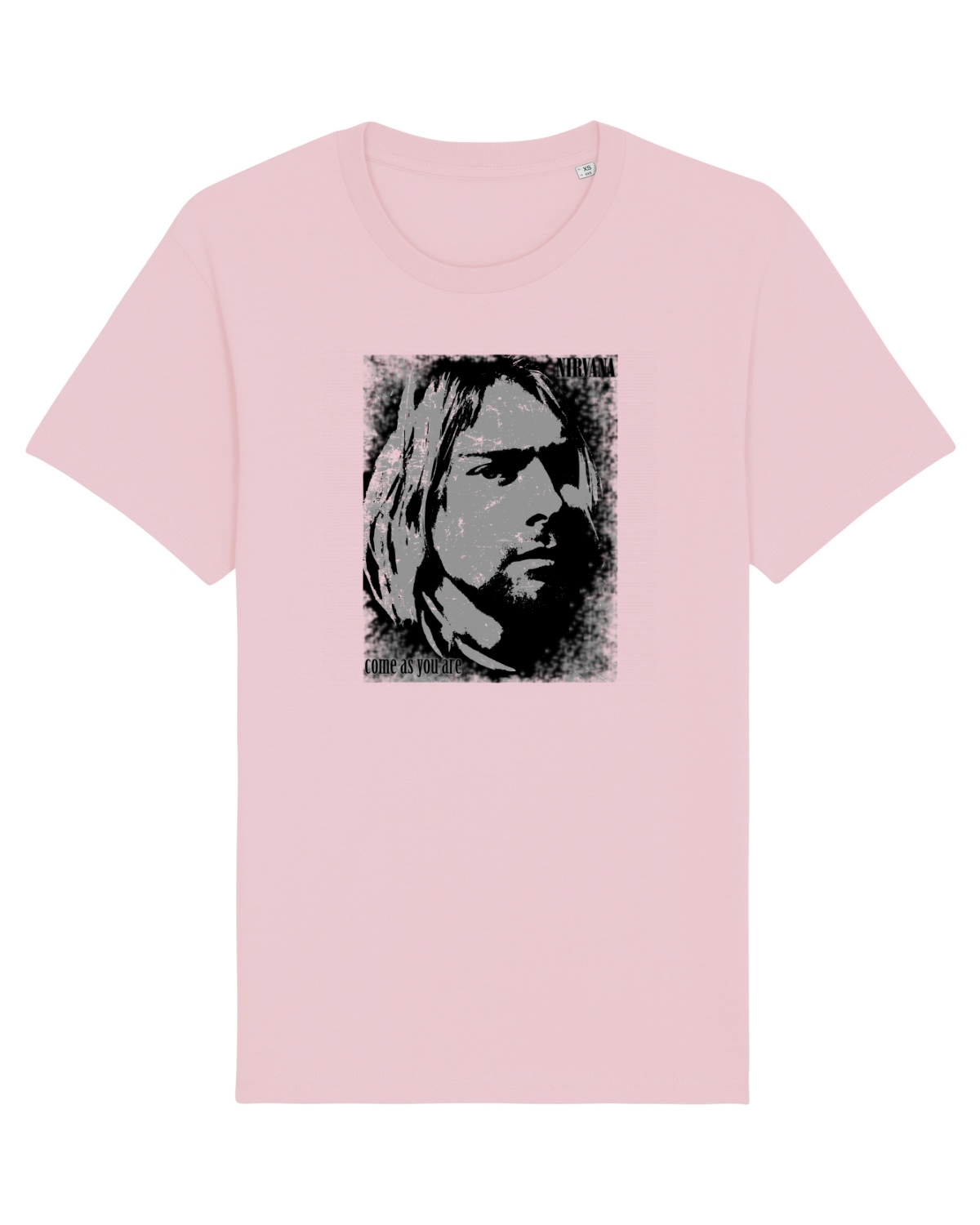 Tricou mânecă scurtă Unisex Rocker Cotton Pink
