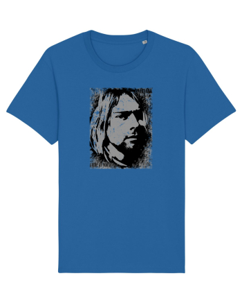 Kurt Cobain - Nirvana  - Come as you are Royal Blue