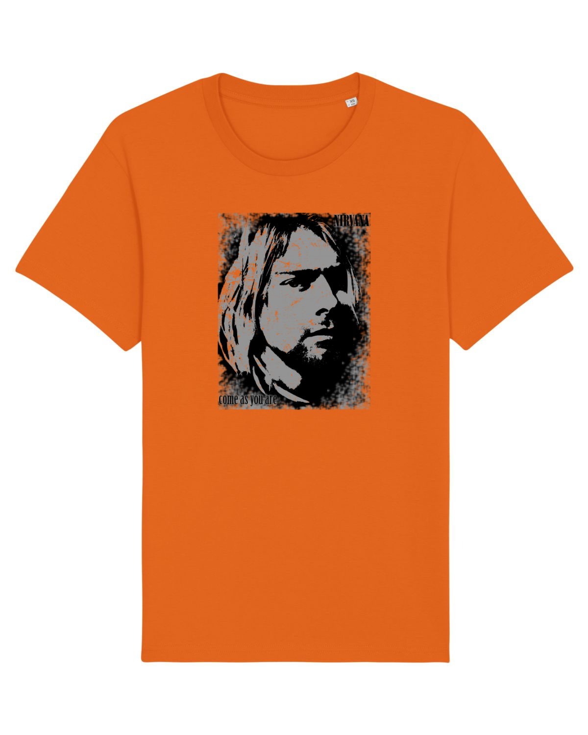 Tricou mânecă scurtă Unisex Rocker Bright Orange