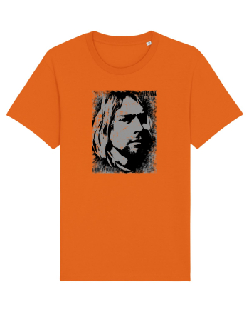 Kurt Cobain - Nirvana  - Come as you are Bright Orange