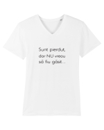 Pierdut Tricou mânecă scurtă guler V Bărbat Presenter
