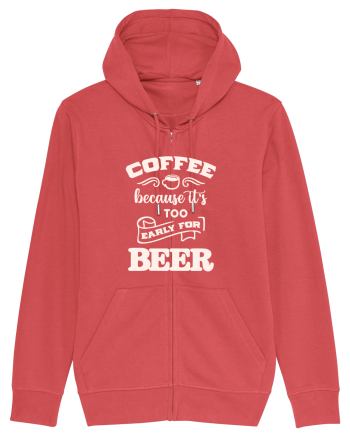Coffee or Beer? - white Carmine Red
