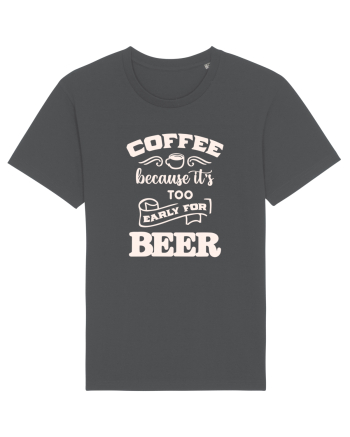 Coffee or Beer? - white Anthracite