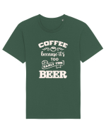 Coffee or Beer? - white Tricou mânecă scurtă Unisex Rocker