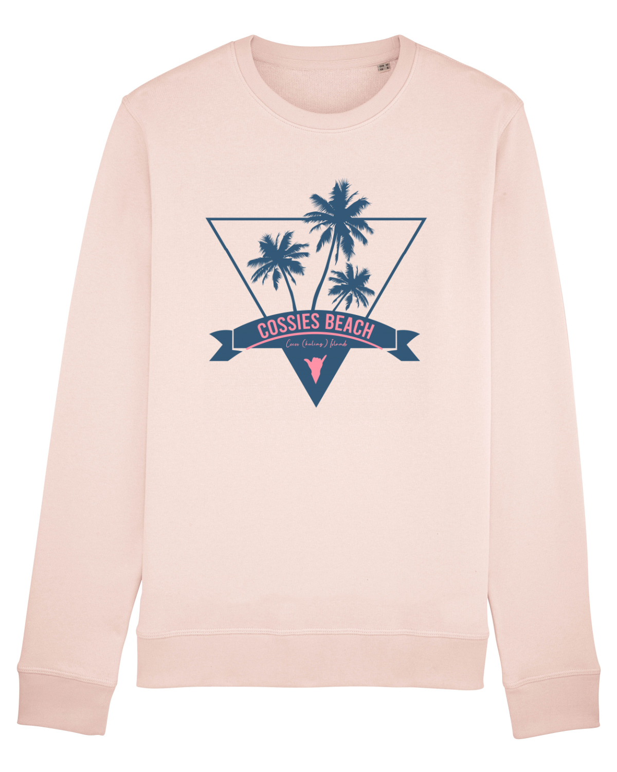 Bluză mânecă lungă Unisex Rise Candy Pink