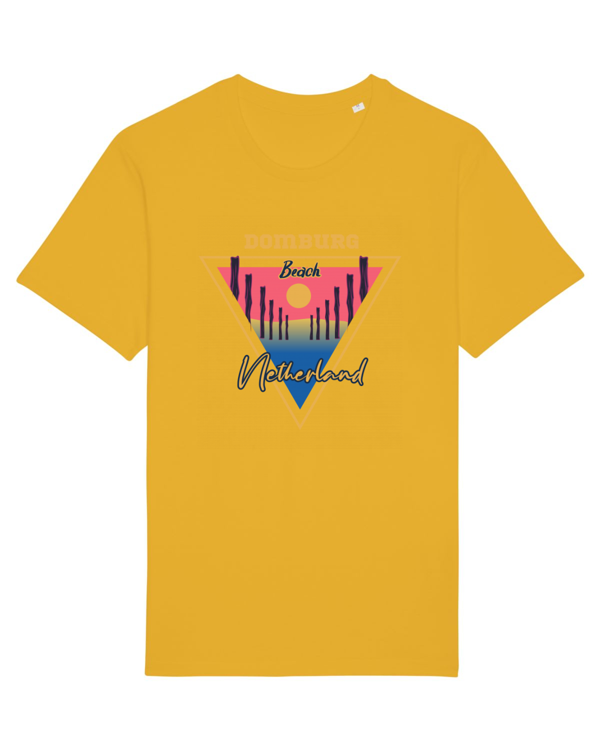 Tricou mânecă scurtă Unisex Rocker Spectra Yellow