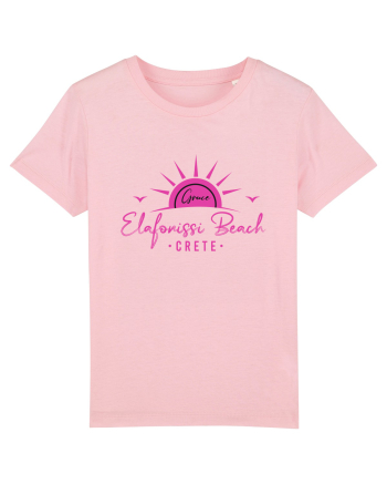 Elafonissi Beach Crete Cotton Pink
