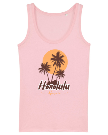 Honolulu Hawaii Cotton Pink