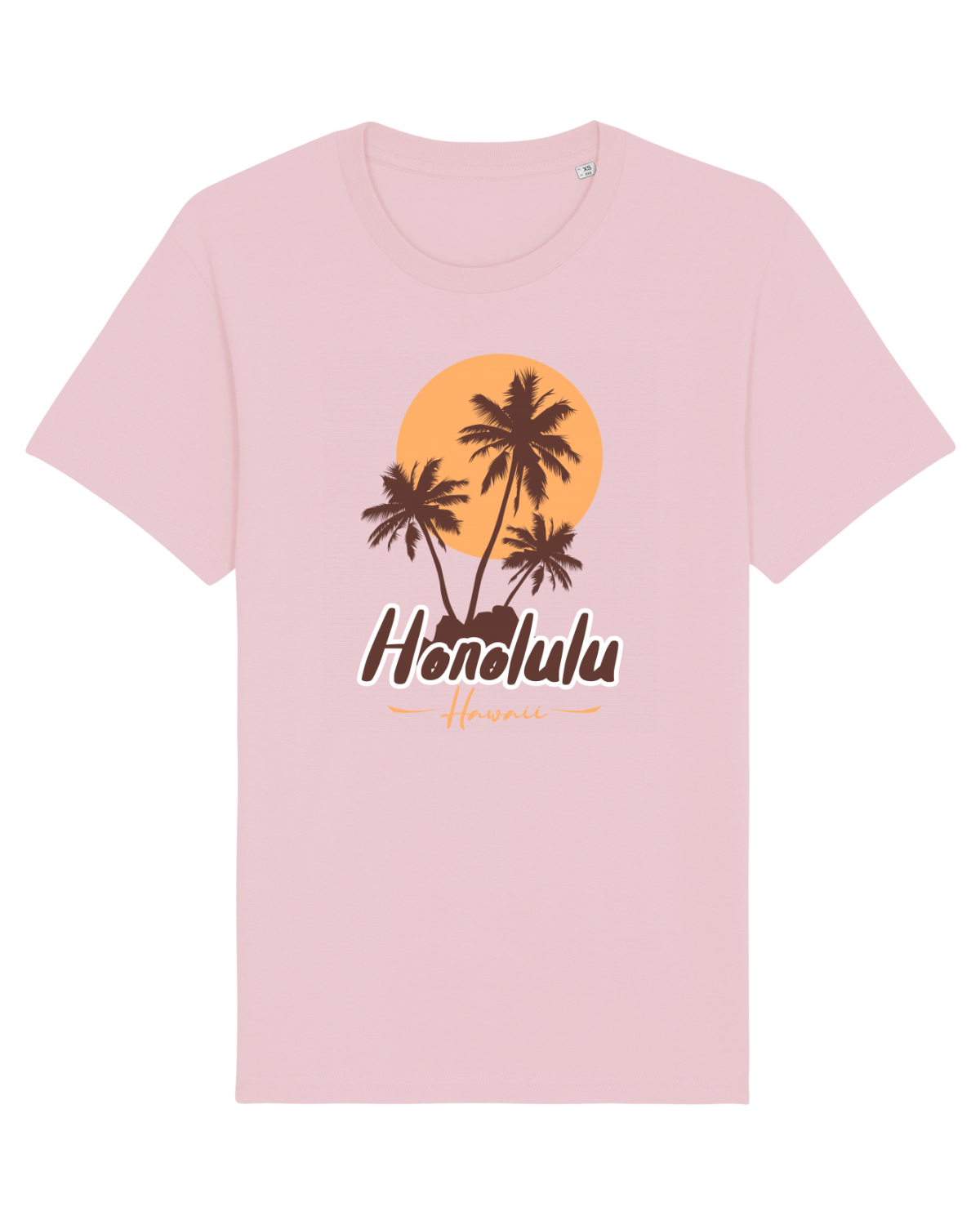 Tricou mânecă scurtă Unisex Rocker Cotton Pink