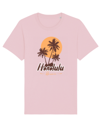 Honolulu Hawaii Cotton Pink