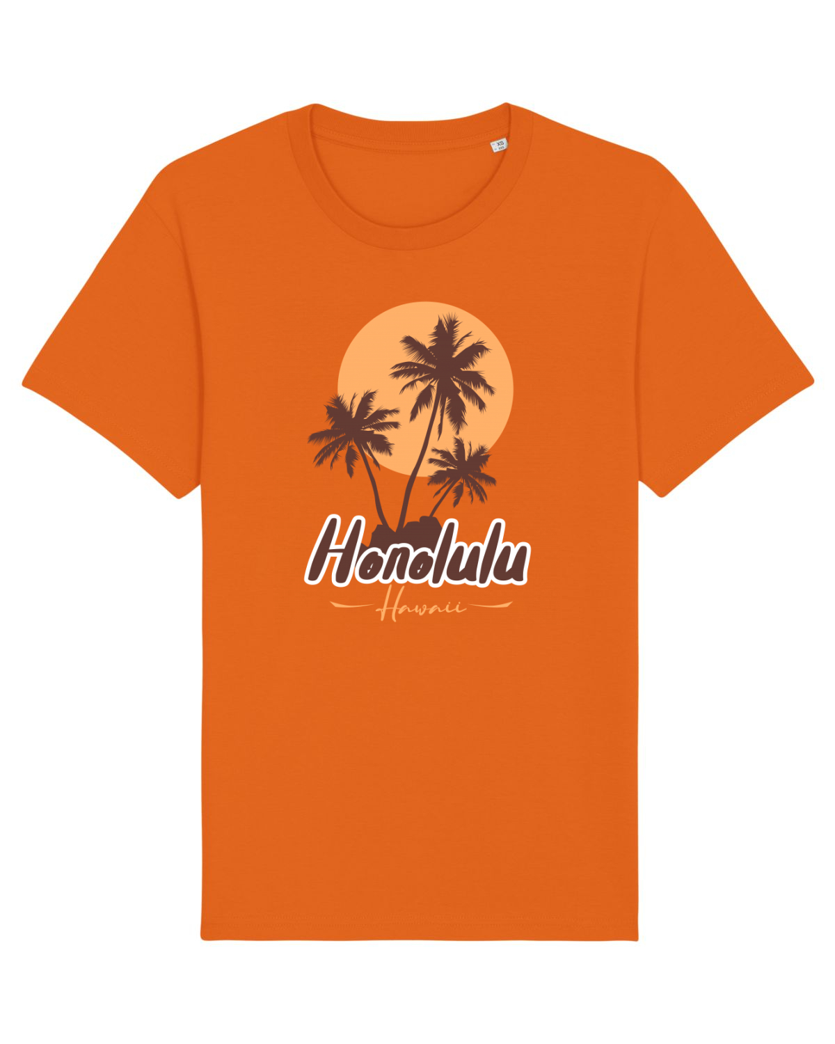 Tricou mânecă scurtă Unisex Rocker Bright Orange