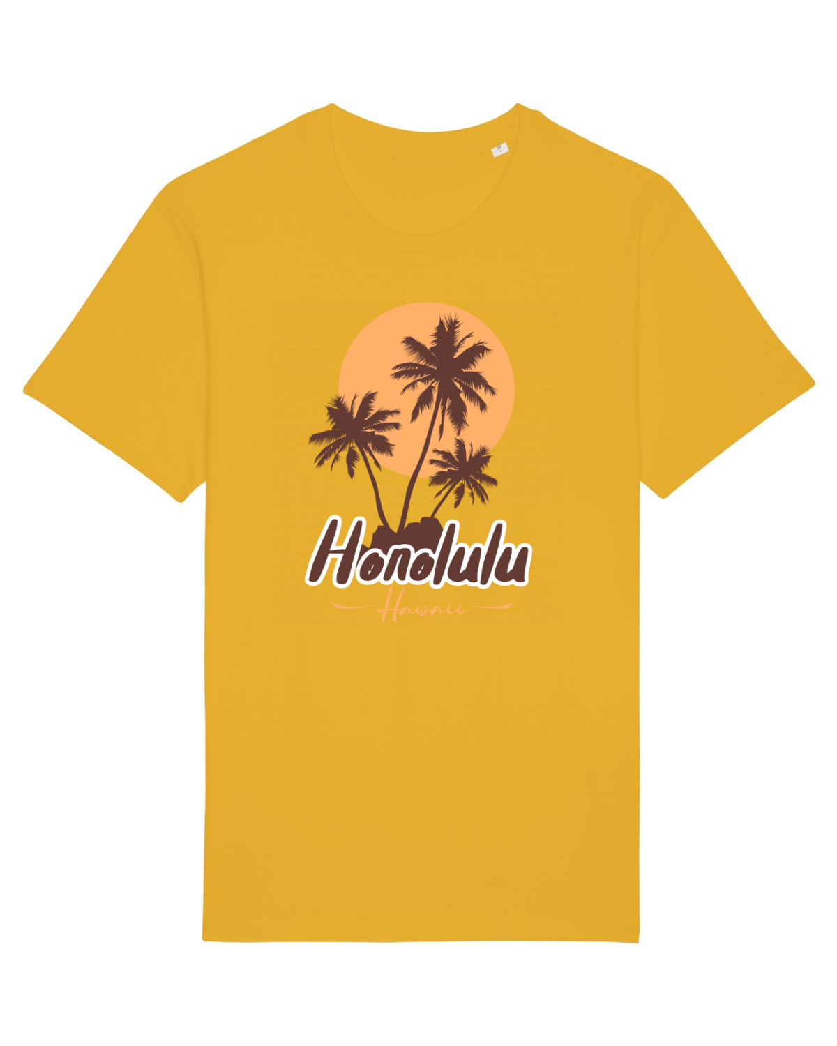 Tricou mânecă scurtă Unisex Rocker Spectra Yellow