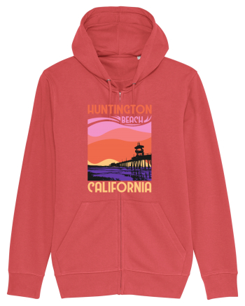 Huntington Beach California Carmine Red