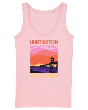 Huntington Beach California Cotton Pink