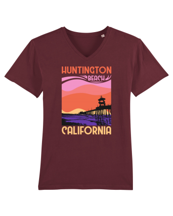 Huntington Beach California Burgundy