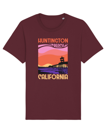Huntington Beach California Burgundy