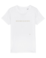354 Tricou mânecă scurtă  Copii Mini Creator