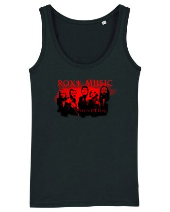  Roxy Music Band - Love is the Drug Black