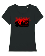  Roxy Music Band - Love is the Drug Tricou mânecă scurtă guler larg fitted Damă Expresser