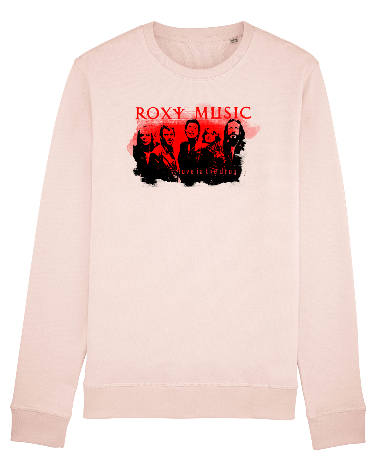 Bluză mânecă lungă Unisex Rise Candy Pink