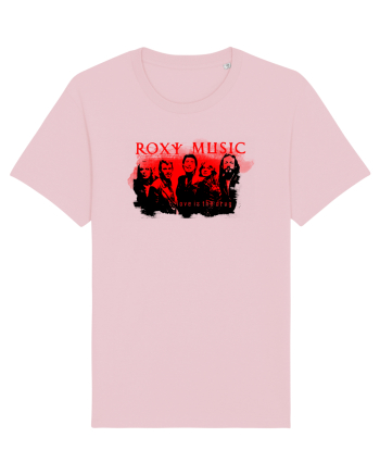  Roxy Music Band - Love is the Drug Cotton Pink
