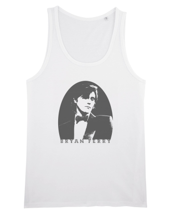  Roxy Music Band - BRYAN FERRY White