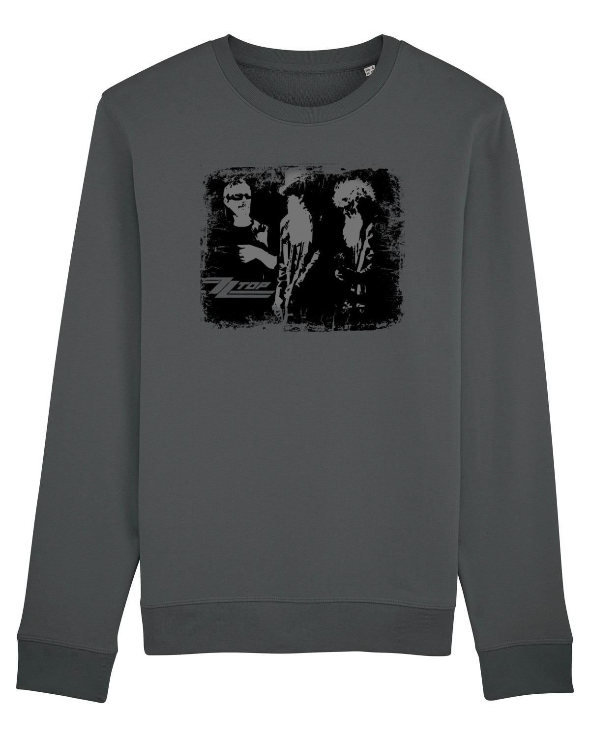 Bluză mânecă lungă Unisex Rise Anthracite
