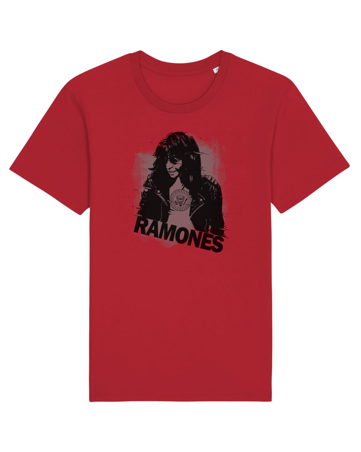 Tricou mânecă scurtă Unisex Rocker Red