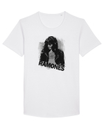 RAMONES Tricou mânecă scurtă guler larg Bărbat Skater